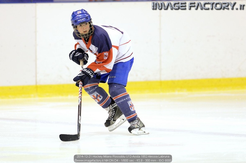 2014-12-21 Hockey Milano Rossoblu U12-Aosta 1852 Alessia Labruna.jpg